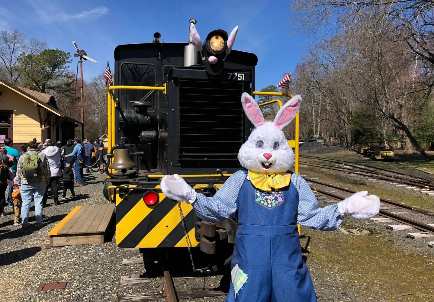 The Easter Bunny Express Returns to the Pine Creek Railroad | Exploring ...
