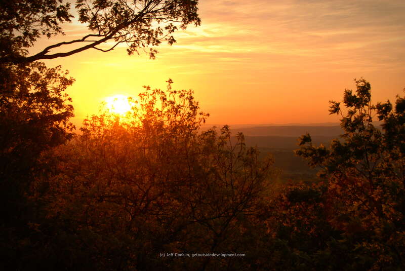 Sunrise Mountain Scenic overlook